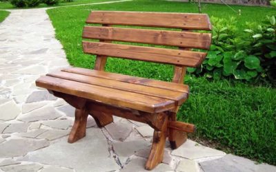 Лавочка своими руками из дерева