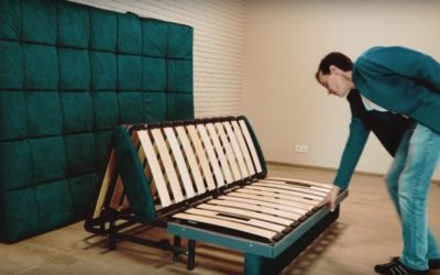 Раздвигается каркасная часть