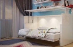Детская откидная кровать 